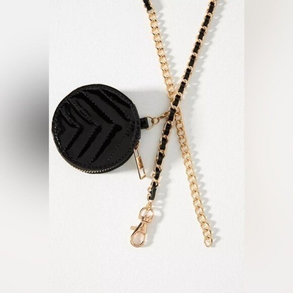 NWT Size XS/S (32" L ) - Anthro Adjustable Coin Purse Chain Belt (NWT US$ 60) - Picture 4 of 5